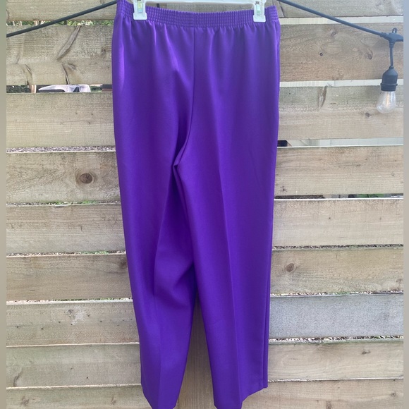 Vintage Levi’s bend over pants purple elastic high waist - Picture 3 of 5